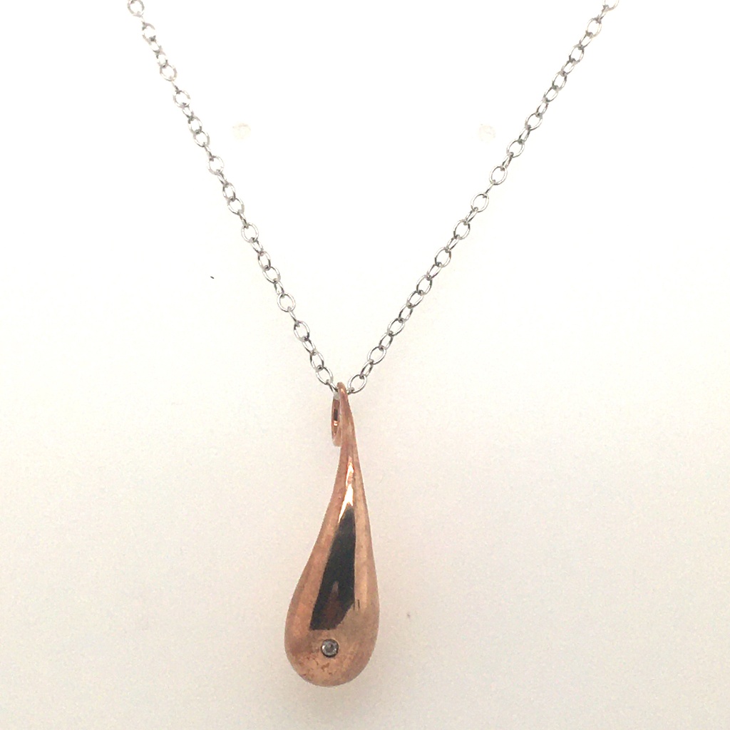 Hot Diamonds Sterling Silver Diamond Pendant